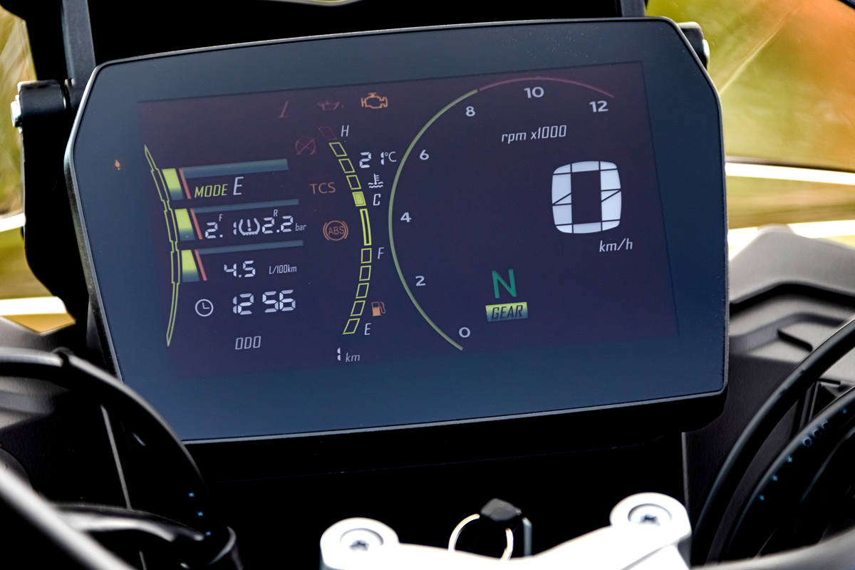 VOGE 625DSX – pantalla tft